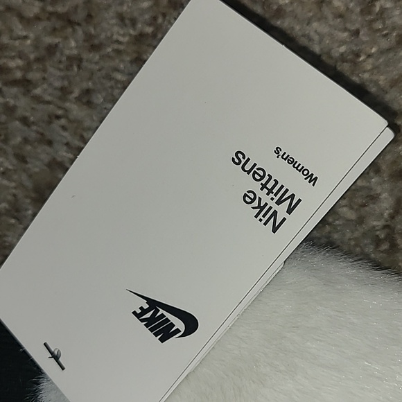 Nike Fuzzy Logo Mittens - Picture 2 of 3